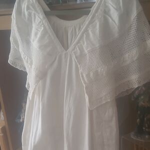 Old Navy White Lace Dress